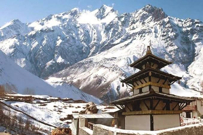 Muktinath Courtyard